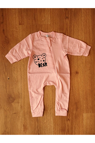 Newteam نمط صورة الدب - ثوب فضفاض للأطفال بأكمام طويلة ورقبة دائرية 100% قطن