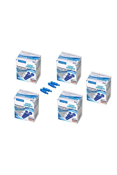 Ayset 28G Lanset (Parmak Delme İğnesi) Lancet 500 Adet