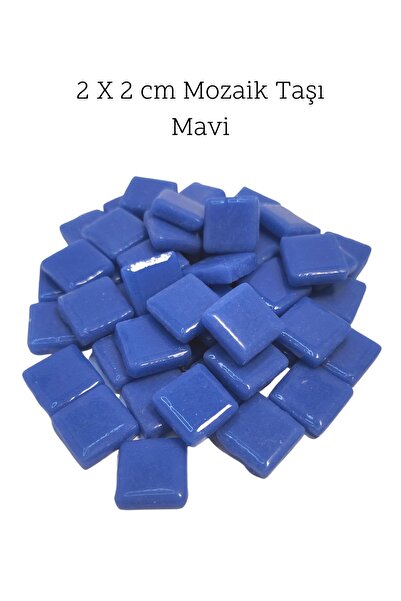 Zen Mozaik Sanatsal Mozaik Çalışmalarınız Için 1 Cm Cam Mozaik Taşı - 10x10 M...