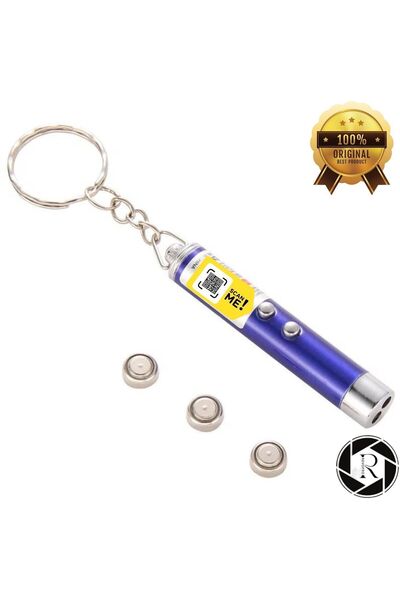 REVOPRO Kedi Lazer Oyuncak Anahtarlık 2 Aşamalı (1 ADET)