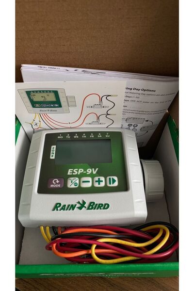 Rainbird Rain Bird Yeni Esp 9v Pilli Kontrol Ünitesi Zamanlayıcı 4 Istasyon Wp4pilli