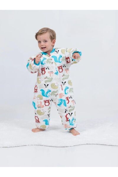 Bebelove كيس نوم بنمط 2.5 Tog للفتيات/الصبيان - مملوء بالألياف