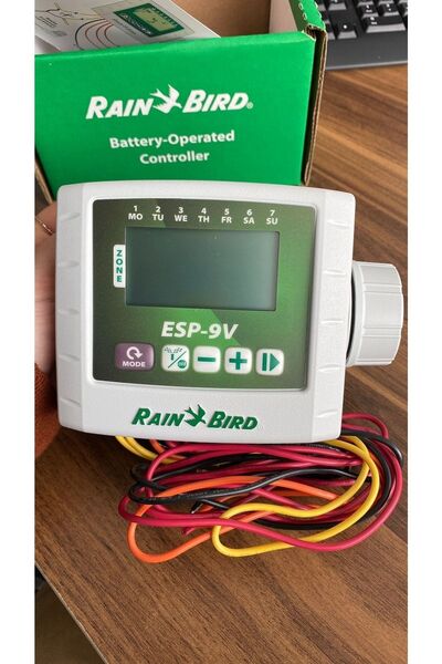 Rainbird Rain Bird Yeni Esp 9v Pilli Kontrol Ünitesi Zamanlayıcı 4 Istasyon Wp4pilli