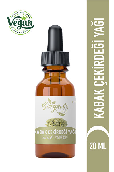 BiorganixLife Kabak Çekirdeği Yağı 20 ml