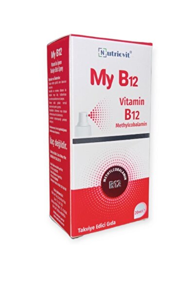 Nutriovit My B12 Metilkobalamin Içeren Sprey