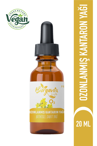 Biorganix Life Ozonlu Kantaron Yağı 20 ml
