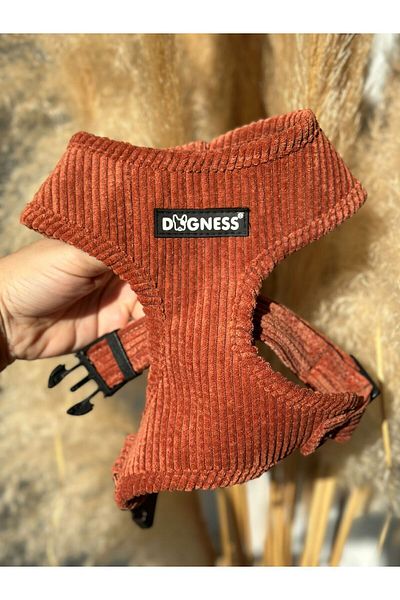 Dogness Tile Velvet Chest Collar