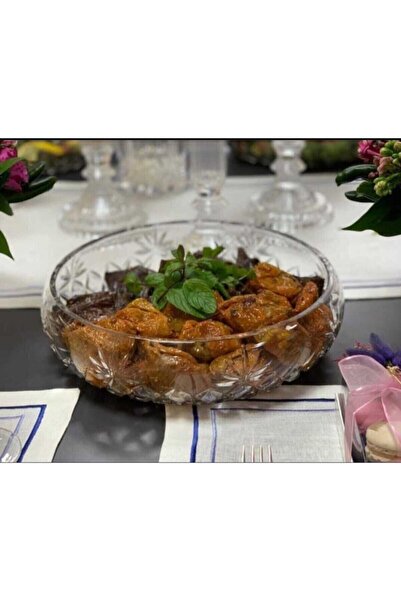 Paşabahçe وعاء سلطة زجاجي قطع كريستال 28 سم