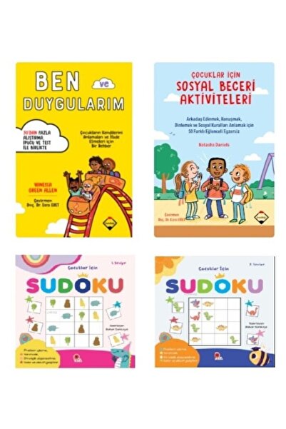 Buzdağı Yayınları Ben Ve Duygularım - Sosyal Beceri Aktiviteleri - Sudoku 1-2