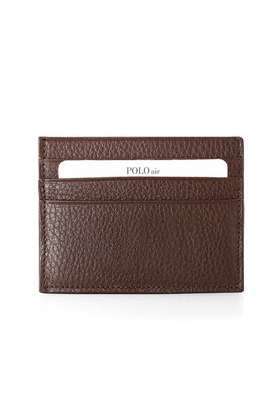 Polo Air In Brown Credit Card Holder Box