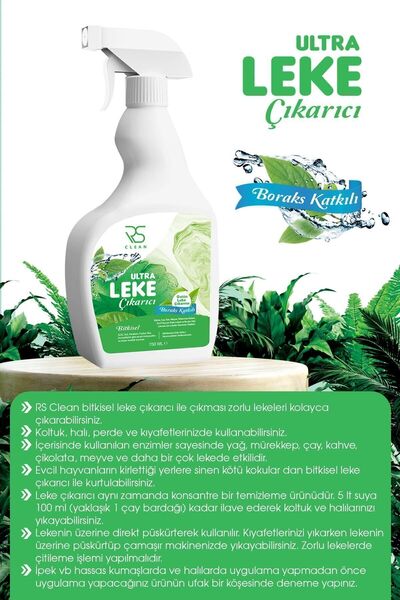 teknotrust Sıvı Ultra Bitkisel Leke Çıkarıcı - 750 Ml 500 - 750 ml