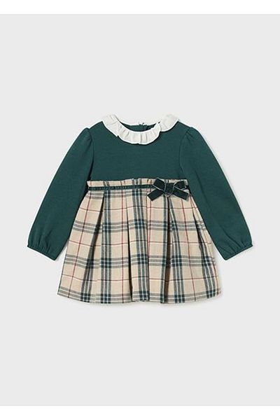 MAYORAL Green Baby Girl Dress - 02910 031