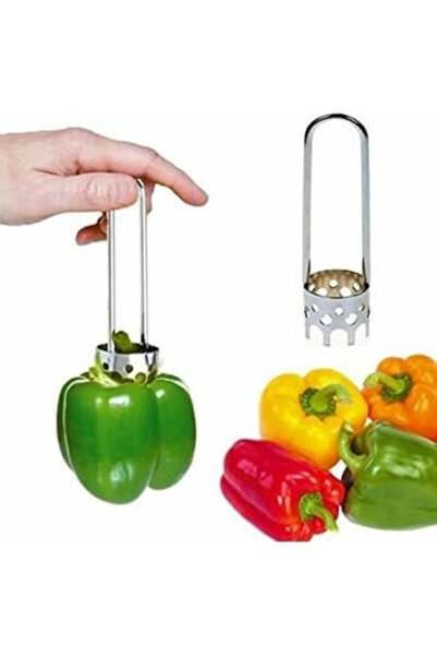 HOLLYHOME نحت الفلفل المعدني المقاوم للصدأ - سكين الحشو والنقش