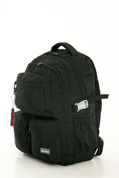 Alanç Gift Μαύρο Kavai Model Water Repellent Ultra Light Unisex καθημερινό και σχολικό σακίδιο πλάτης με μεγάλες τσέπες