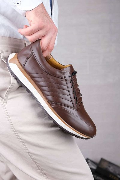 shot night Genuine Leather Ladder Casual Shoes