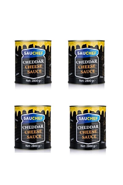 SAUCHEF Cheddar Peynirli Sos 2800 G X 4 Adet