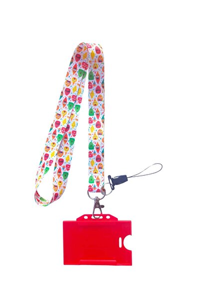 DODO BONE حبل حزام البطاقة الملون، حبل حزام الياقة، حزام الهاتف وحامل البطاقة...