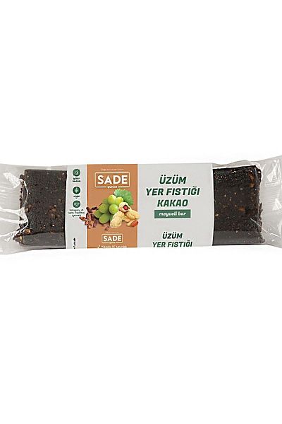 Sade Gurme Cocoa Bar - Grape Peanuts
