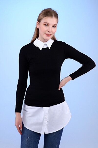 Sahra Şal Dünyası Πουκάμισο και φούστα Hijab - Εσωρούχων, Φορέστε κάτω πουλόβερ