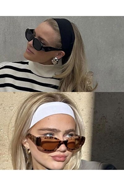 Be Best Banda de păr pentru femei alb-negru - EB878