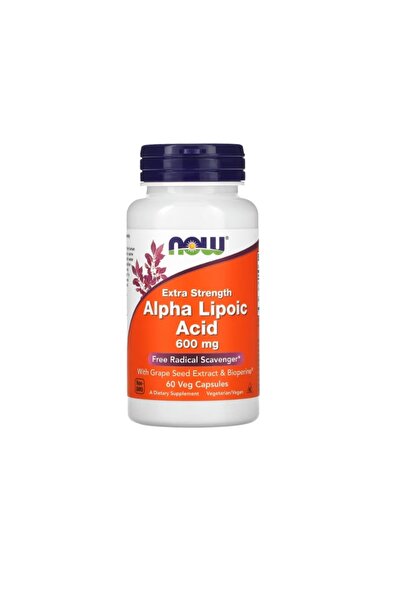 Now Foods Alpha Lipoic Acid Extra 600 mg 60 Veg Capsules usa923.