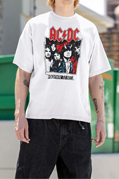 SEVBANO Rock metal majica sa štampanim motivom "Highway To Hell" - unisex, ve...