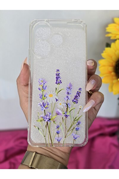 SUPER FRAME Xiaomi Redmi 13 Uyumlu Baskılı Şeffaf Telefon Kılıfı