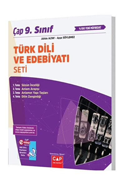 Çap Yayınları Çap 9. Sınıf Türk Dili ve Edebiyatı Fasikül Seti Jülide Altay  Ayşe Söylemez