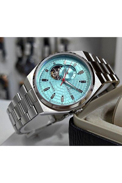Raymond Japanese 40 mm Automatic Battery Free Men's Wristwatch