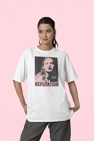 SEVBANO Taylor Swift Reputation T-shirt sa štampanjem, unisex, oversize - Oh,...