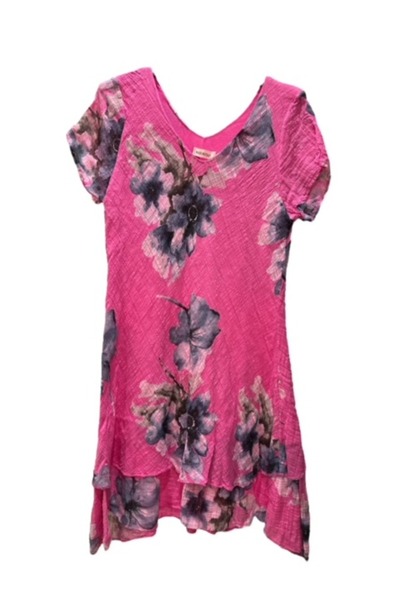 PHUTİ COLLECTION Italian Cotton-Viscose Dress