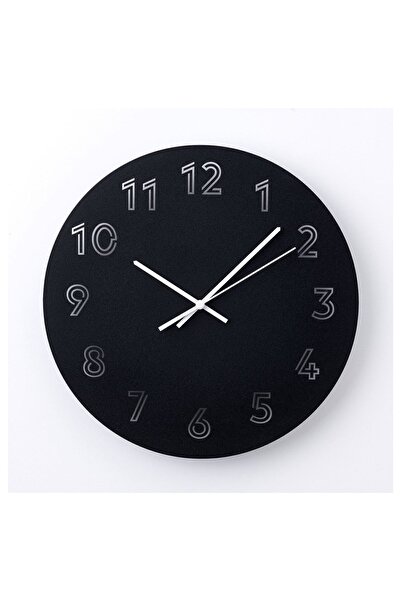 IKEA Tunnıs Duvar Saati, Siyah