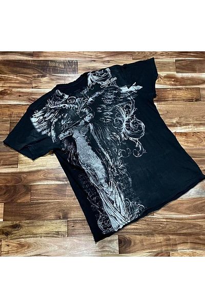 Köstebek Μπλουζάκι Unisex Gothic Tribal Angel Girl Cyber Grunge