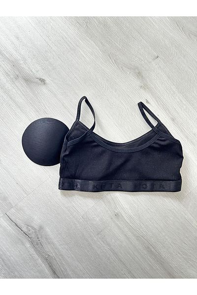 ParisTrend Rope Strap Padded Camisole Short Tank Top