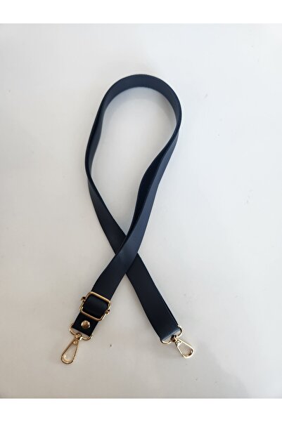 FERİHA HOBİ AKSESUAR DERİ AYARLI ÇANTA ASKISI UZUNLUK (120 CM - EN 2 CM ) GOLD DETAYLI