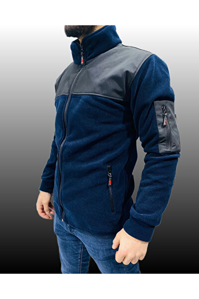 Polar Ceket Omuzları Su Geçirmez Softshell Kumaş