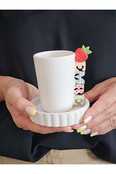 MeGgDecor Çilek  İsimli Fincan