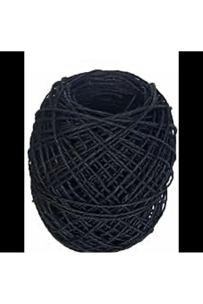 Mai Handmade Black wrapped paper rope 100 gr