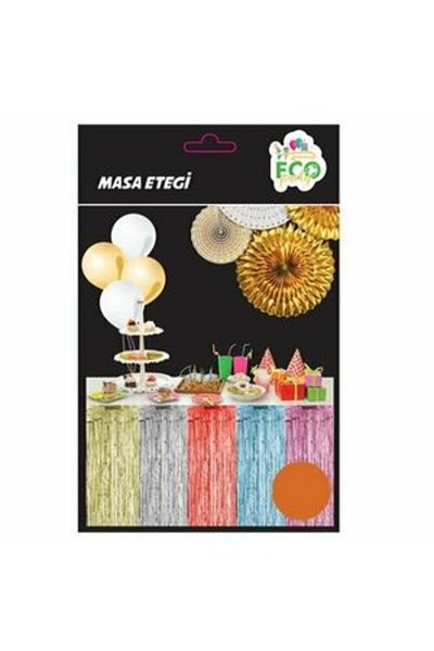 eğlencemarketi Φούντα Τραπεζοφούστα 75x350 cm Ροζ Χρυσό