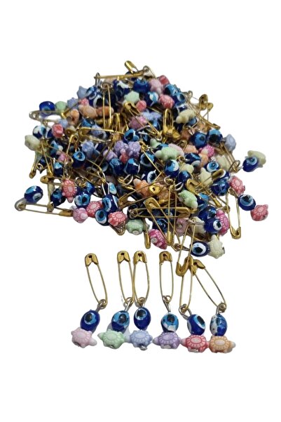 erdoğan hobi χάντρες με βελόνες 100 τμχ Pk χελώνα Πλαστικές χάντρες με βελόνες Πέτο Χάντρες Δώρο Χάντρες Κουκλίστικο