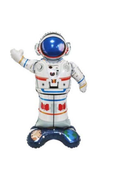 eğlencemarketi Footed Astronaut Foil Balloon 5322