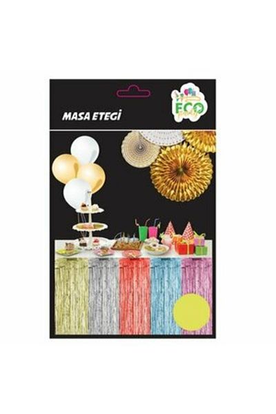 eğlencemarketi Φούντα Επιτραπέζια Φούστα 75x350 cm Χρυσή