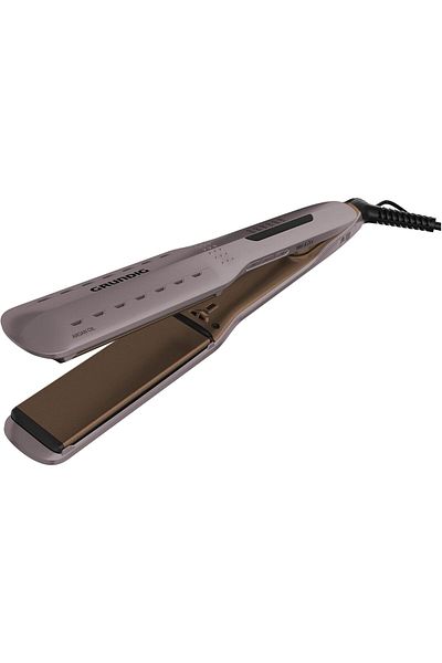 Grundig Ceramic Coated Argan Oil Hair Straightener - Ion Features