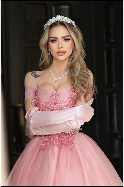 DESİGNEDBYD Lüks Kristal Kına Gelin Düğün Parti Moda Takı Seti