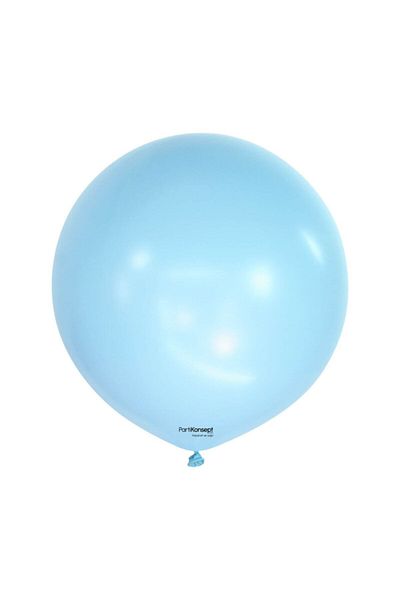 eğlencemarketi Kalisan 24 Inch 60 Cm Jumbo Balloon Macaron Blue 1 Piece