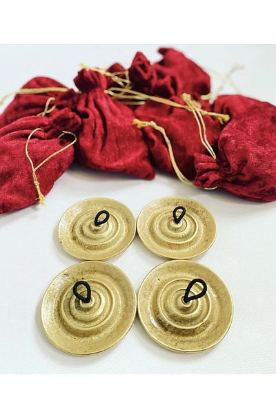 GMC MUSIC STORE PZ400 Professional Finger Cymbal Large Size 400gr