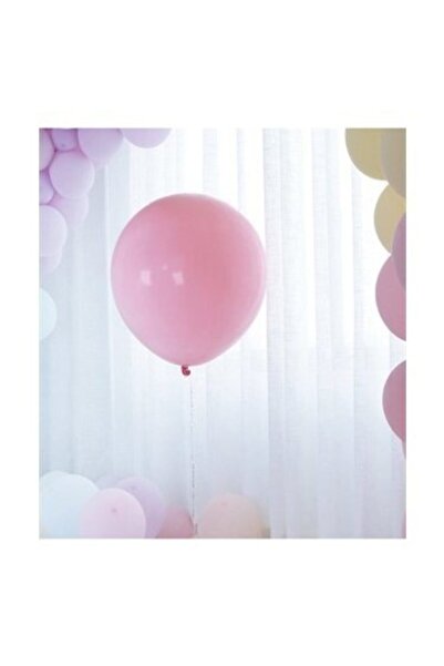 eğlencemarketi 18 Inç 45 Cm Makaron Jumbo Balon Pembe 1 Adet
