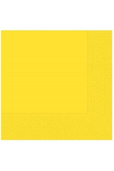 eğlencemarketi Napkin Yellow 20-Piece Party Dreams Set