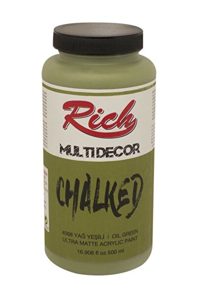 Rich Multi Decor Chalked Akrilik 500ml N:4568 Yağ Yeşili