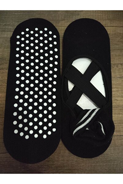 erceys Colorful Printed 4 Pairs Sole Women's Yoga and Plates Socks